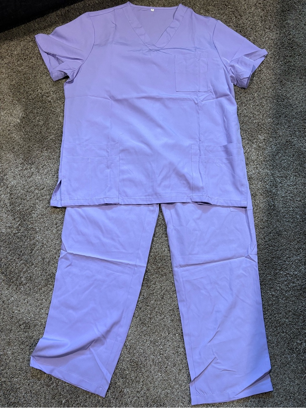 Women's 2 Piece  Scrubs Set - size L